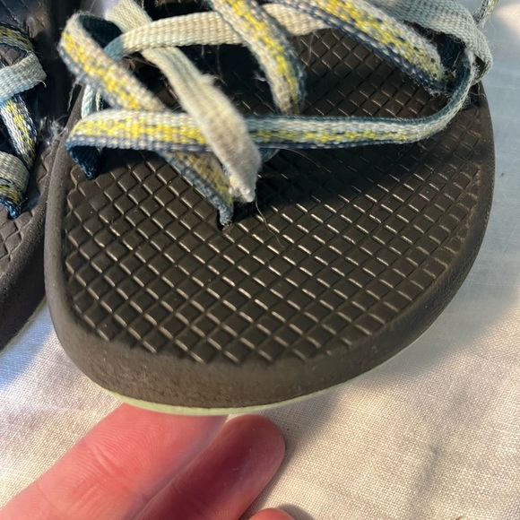 Chaco Women's Sandals - Gray and Green - Picture 14 of 15